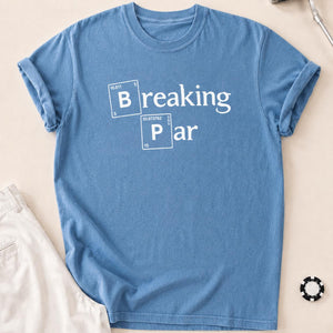 Breaking Par T-Shirt - Blue Jean