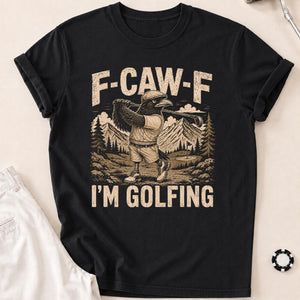 Birdie Business Raven Tee T-Shirt - Black
