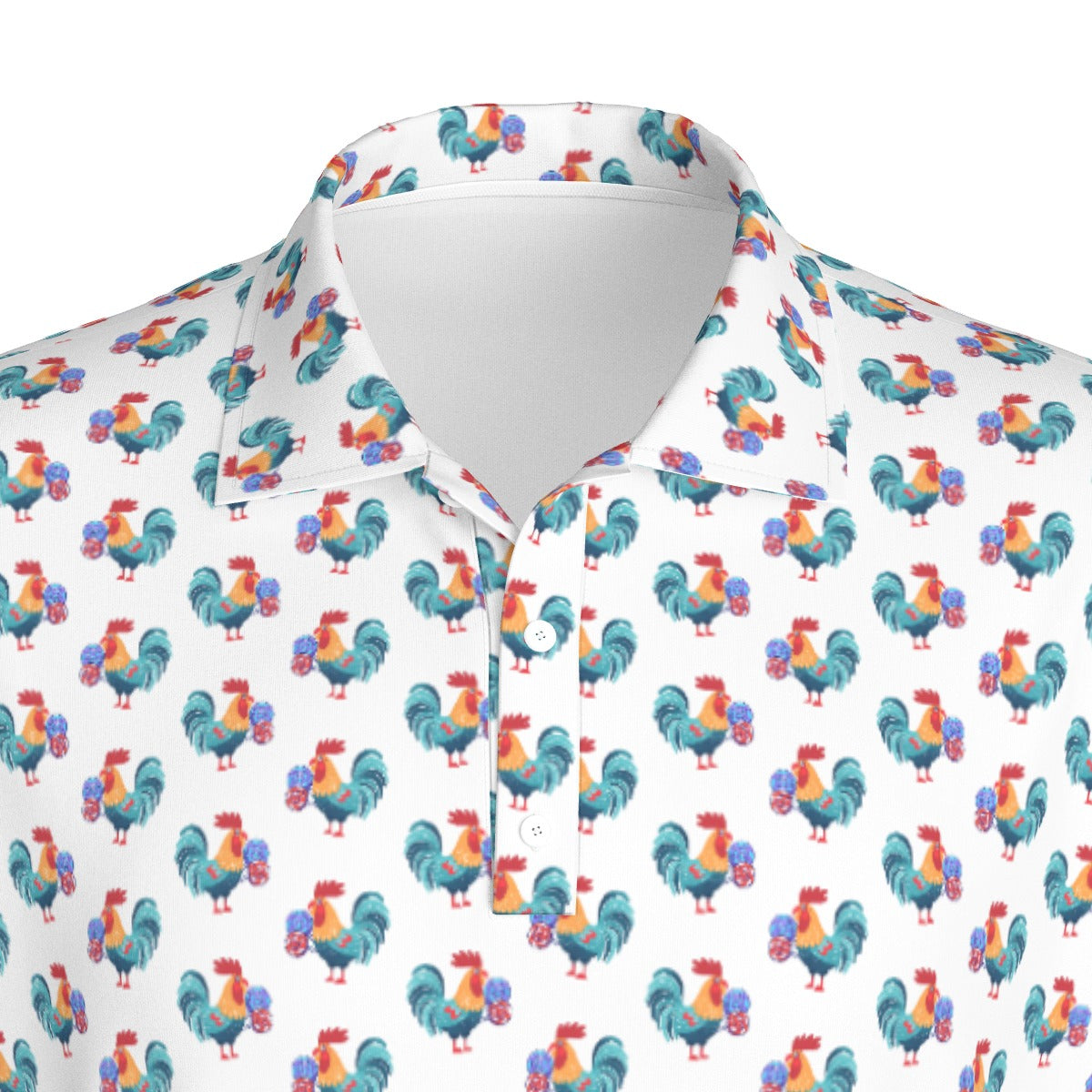 Rooster Lollipop - White