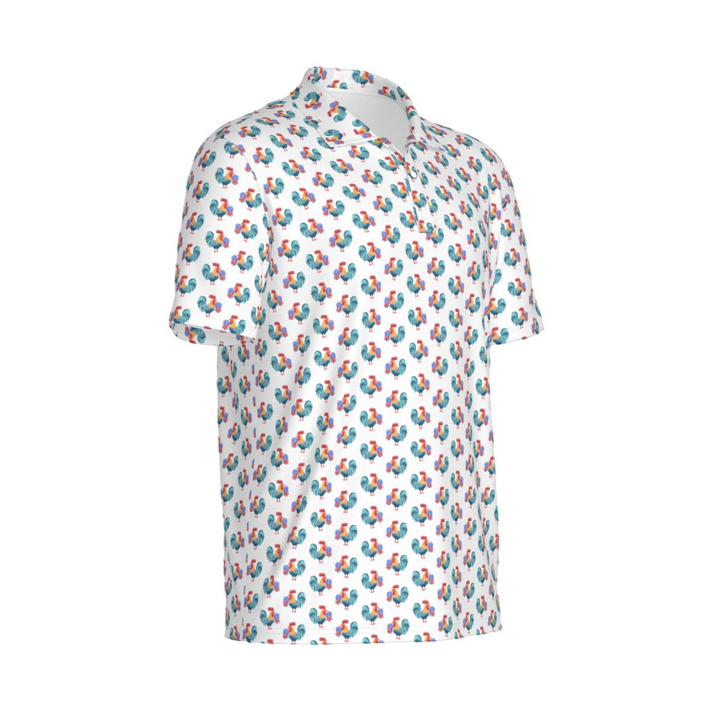 Rooster Lollipop - White