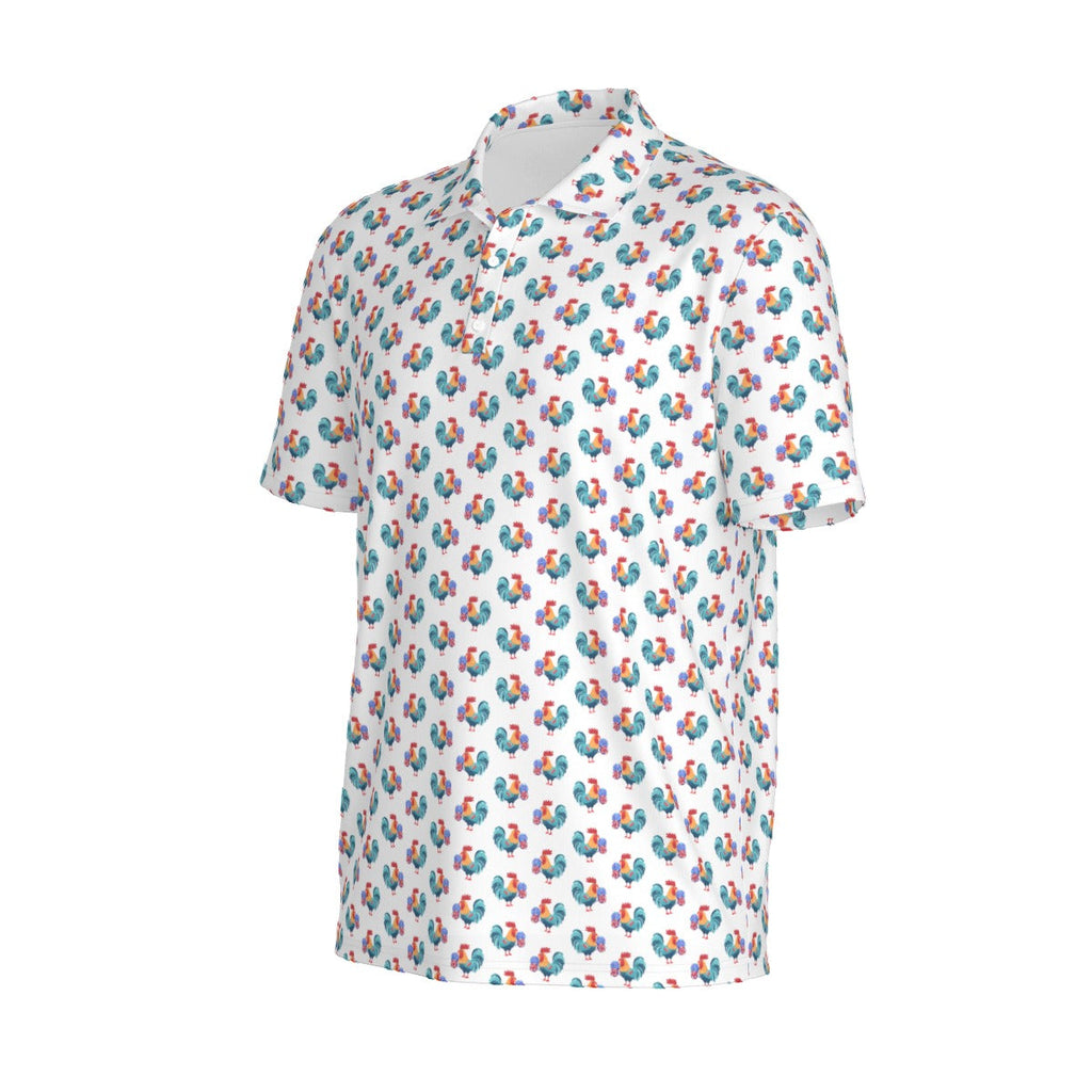 Rooster Lollipop - White