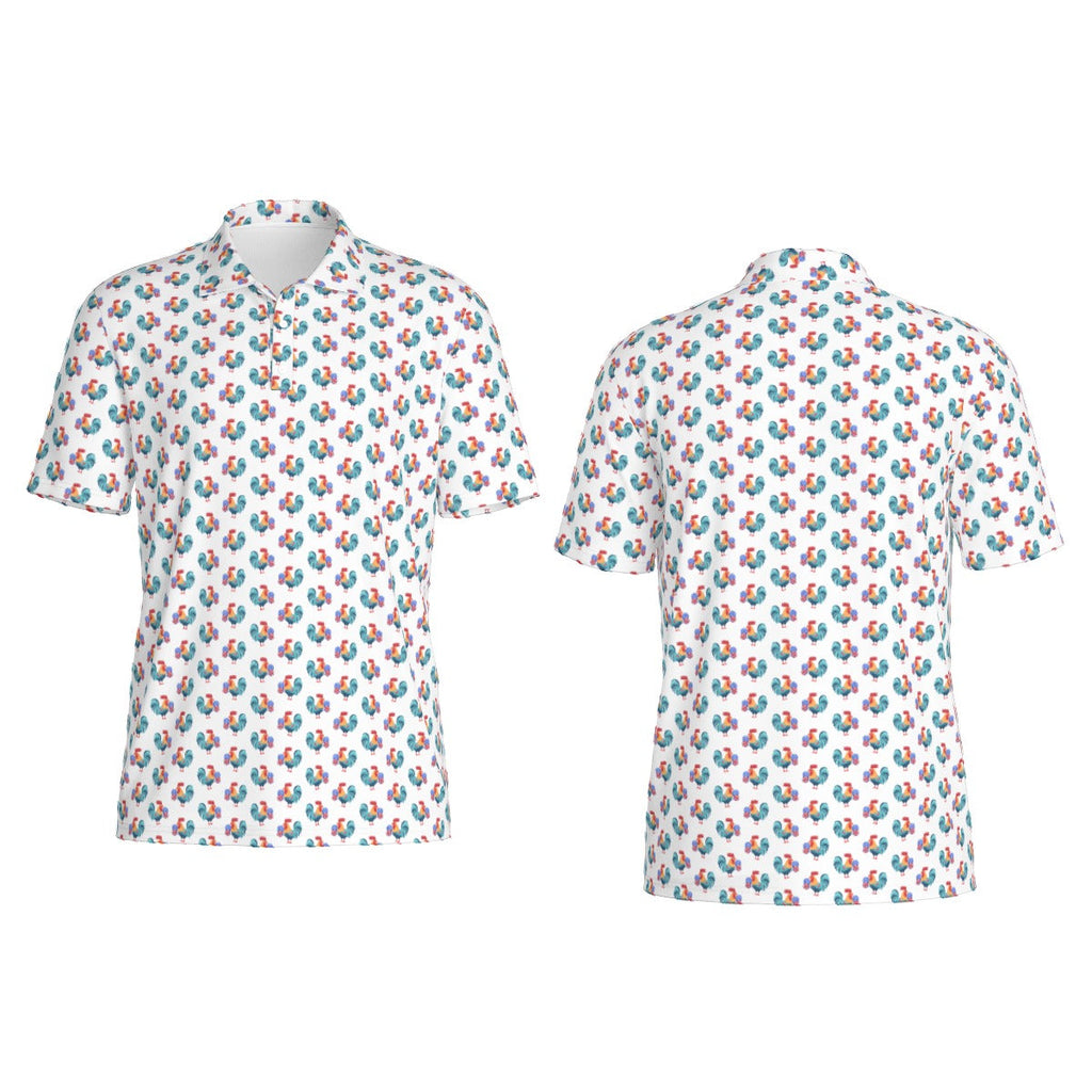 Rooster Lollipop - White