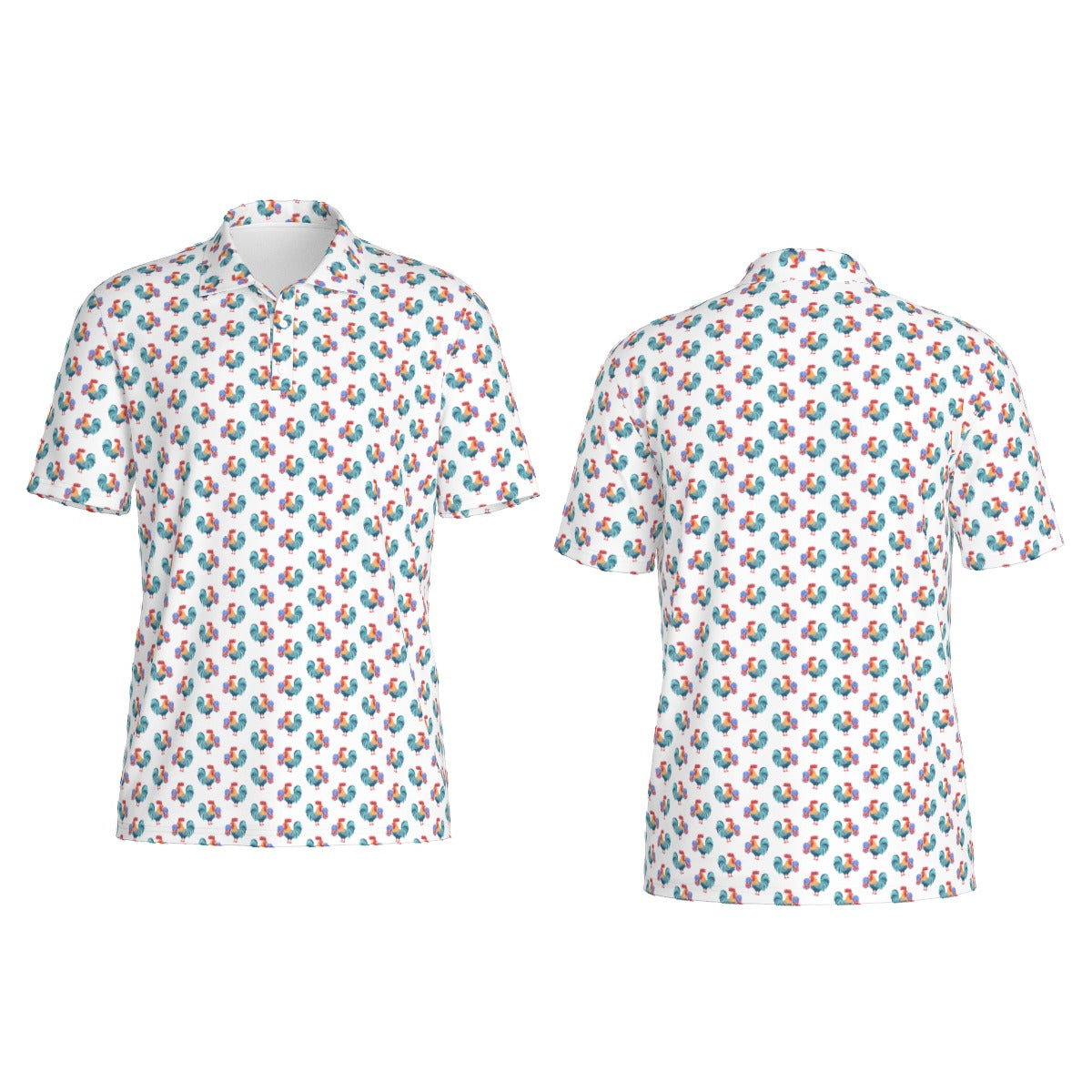 Rooster Lollipop - White