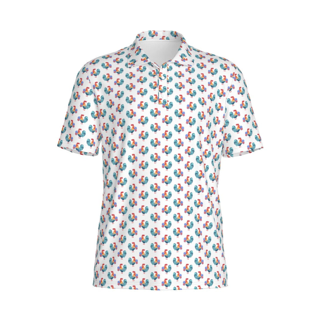 Rooster Lollipop - White