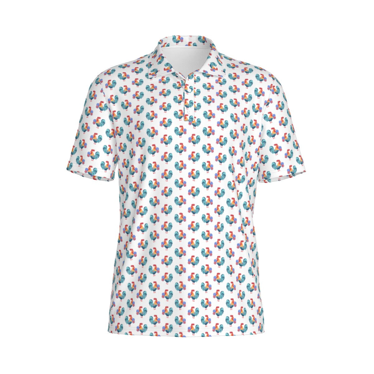 Rooster Lollipop - White