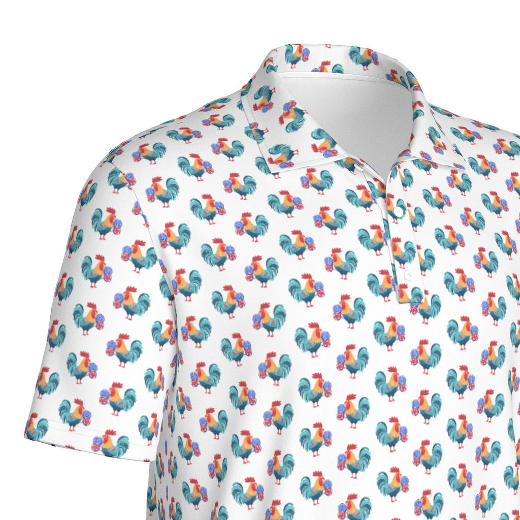 Rooster Lollipop - White