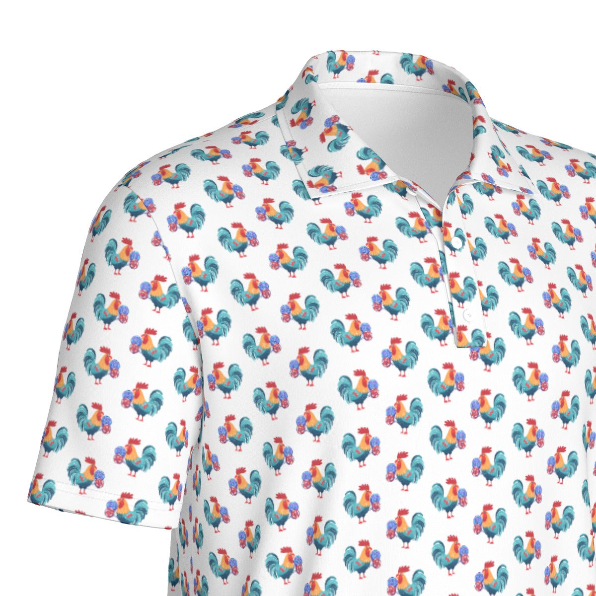 Rooster Lollipop - White