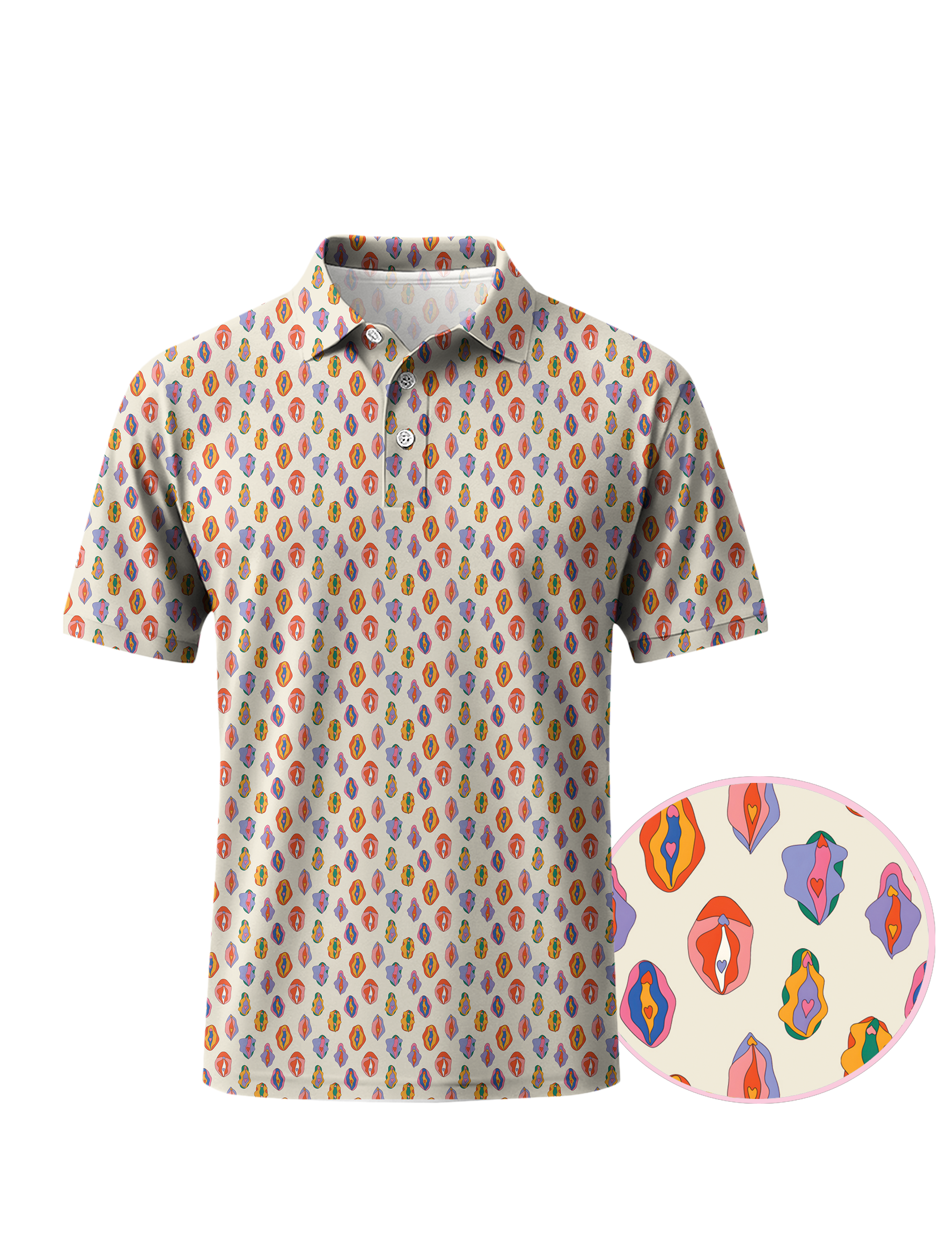 Curtain Tease Performance Polo