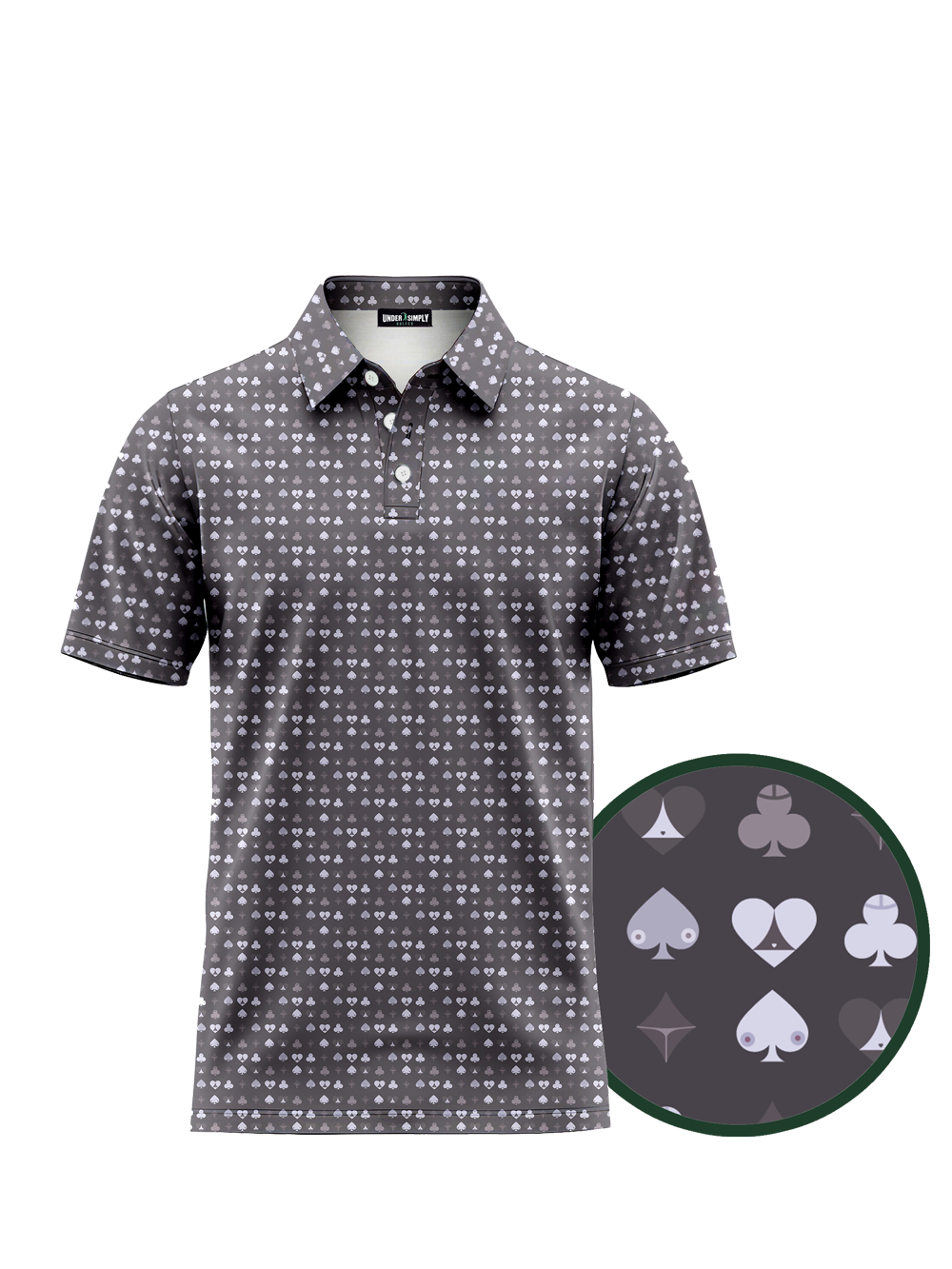 Destination Laughs Performance Polo