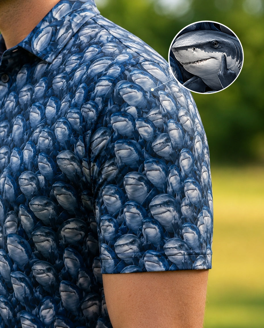 The Shark Mood Polo