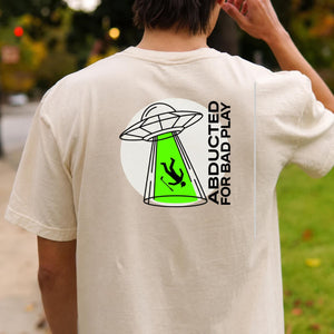 Abducted For Bad Play Golf Tee