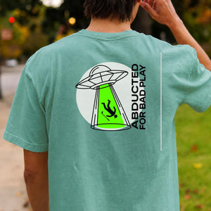 Abducted For Bad Play Golf Tee