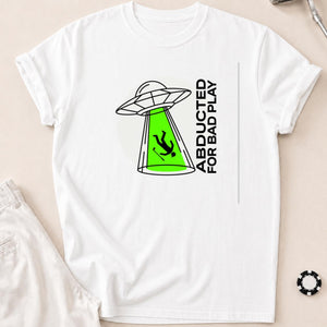 Abducted For Bad Play Golf Tee