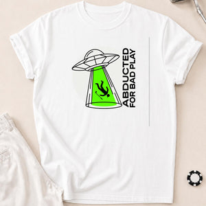 Abducted For Bad Play Golf Tee