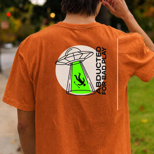 Abducted For Bad Play Golf Tee