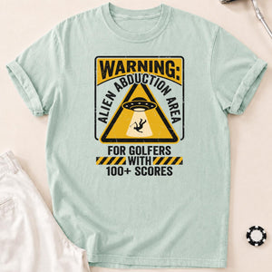 Alien Abduction Area For Golfers With 100 Plus Scores Golf Tee