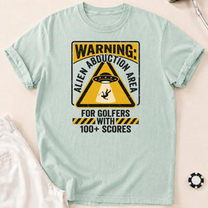 Alien Abduction Area For Golfers With 100 Plus Scores Golf Tee