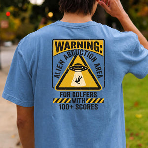Alien Abduction Area For Golfers With 100 Plus Scores Golf Tee