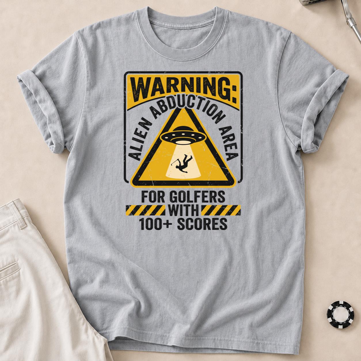 Alien Abduction Area For Golfers With 100 Plus Scores Golf Tee