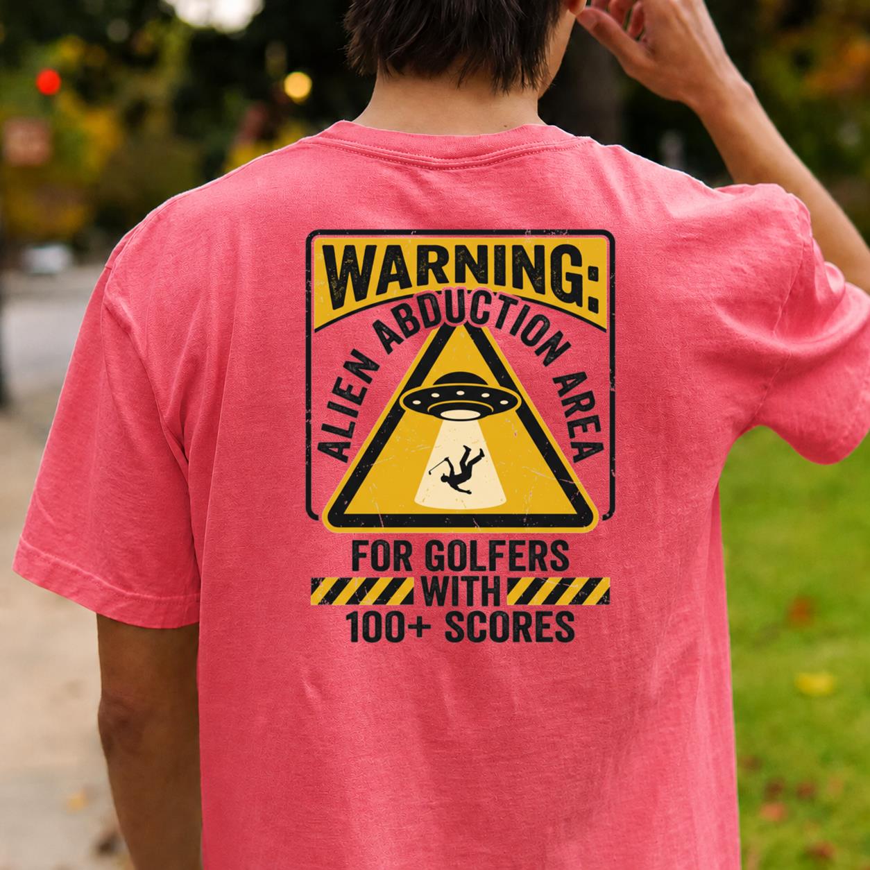 Alien Abduction Area For Golfers With 100 Plus Scores Golf Tee