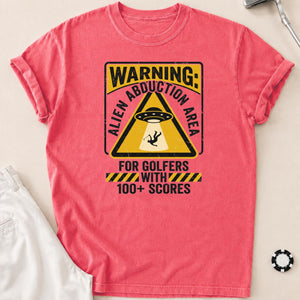 Alien Abduction Area For Golfers With 100 Plus Scores Golf Tee