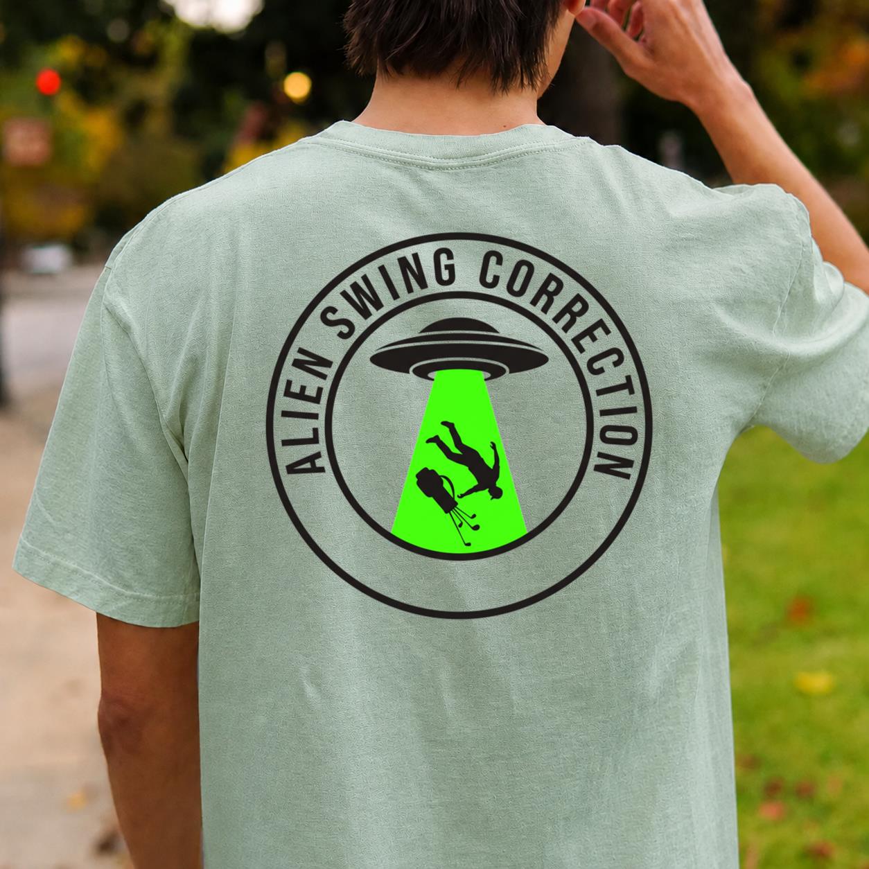Alien Swing Correction Golf Tee