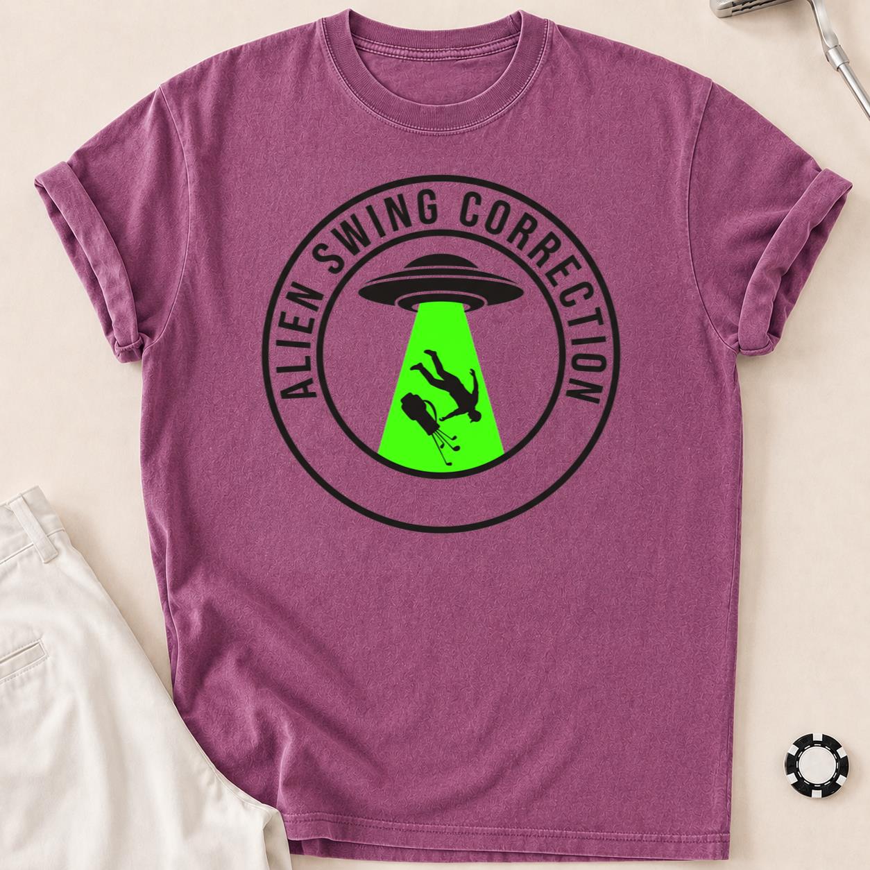 Alien Swing Correction Golf Tee