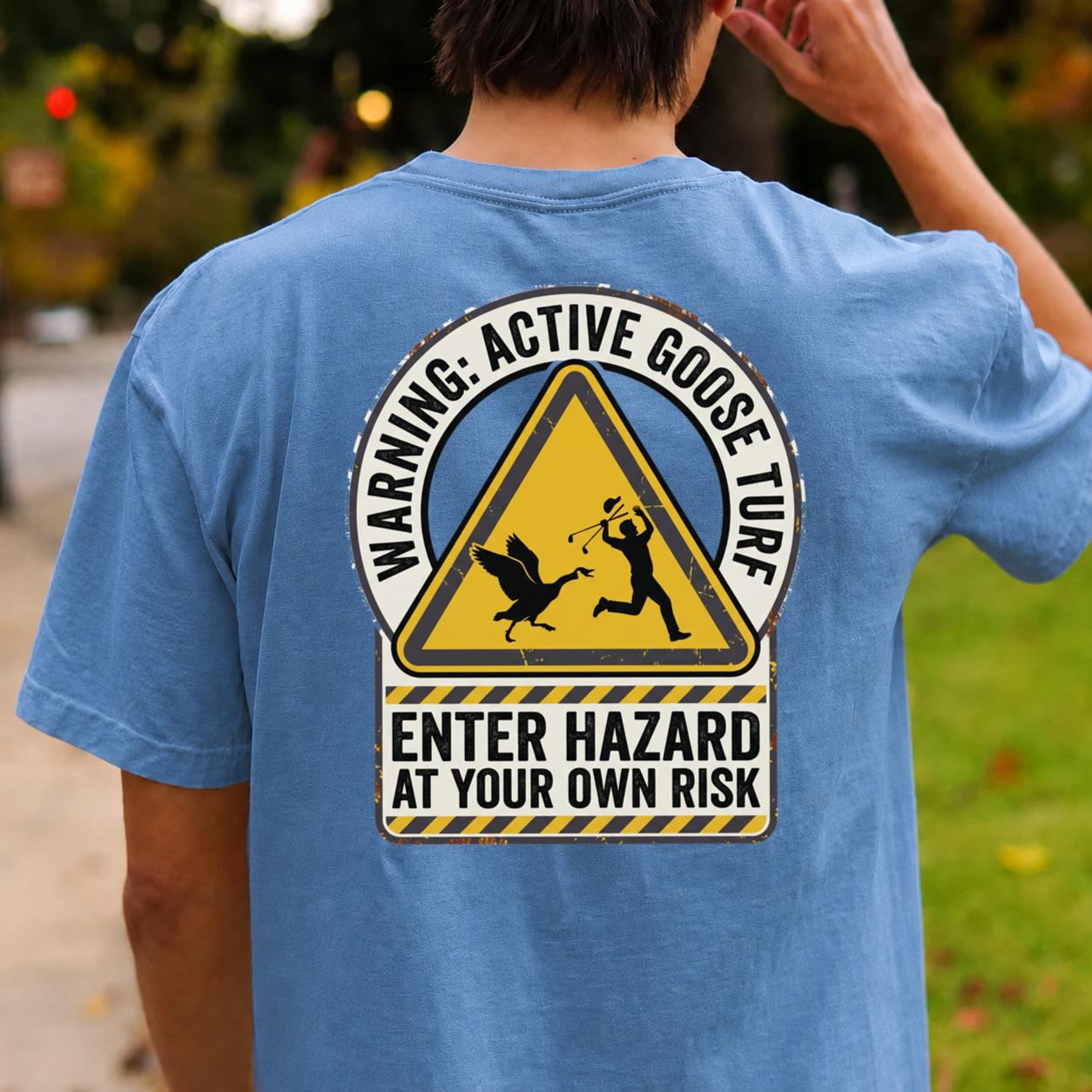 Angry Goose Course Hazard Golf Tee