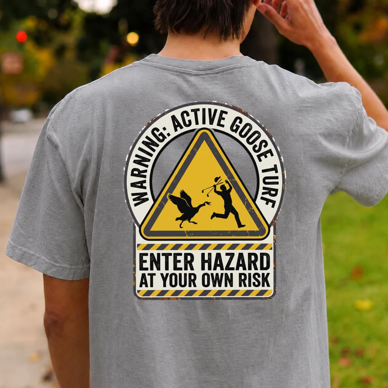 Angry Goose Course Hazard Golf Tee