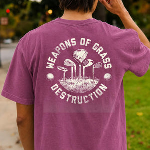 Arms Of A Gladiator Heart Of True Golf Tee
