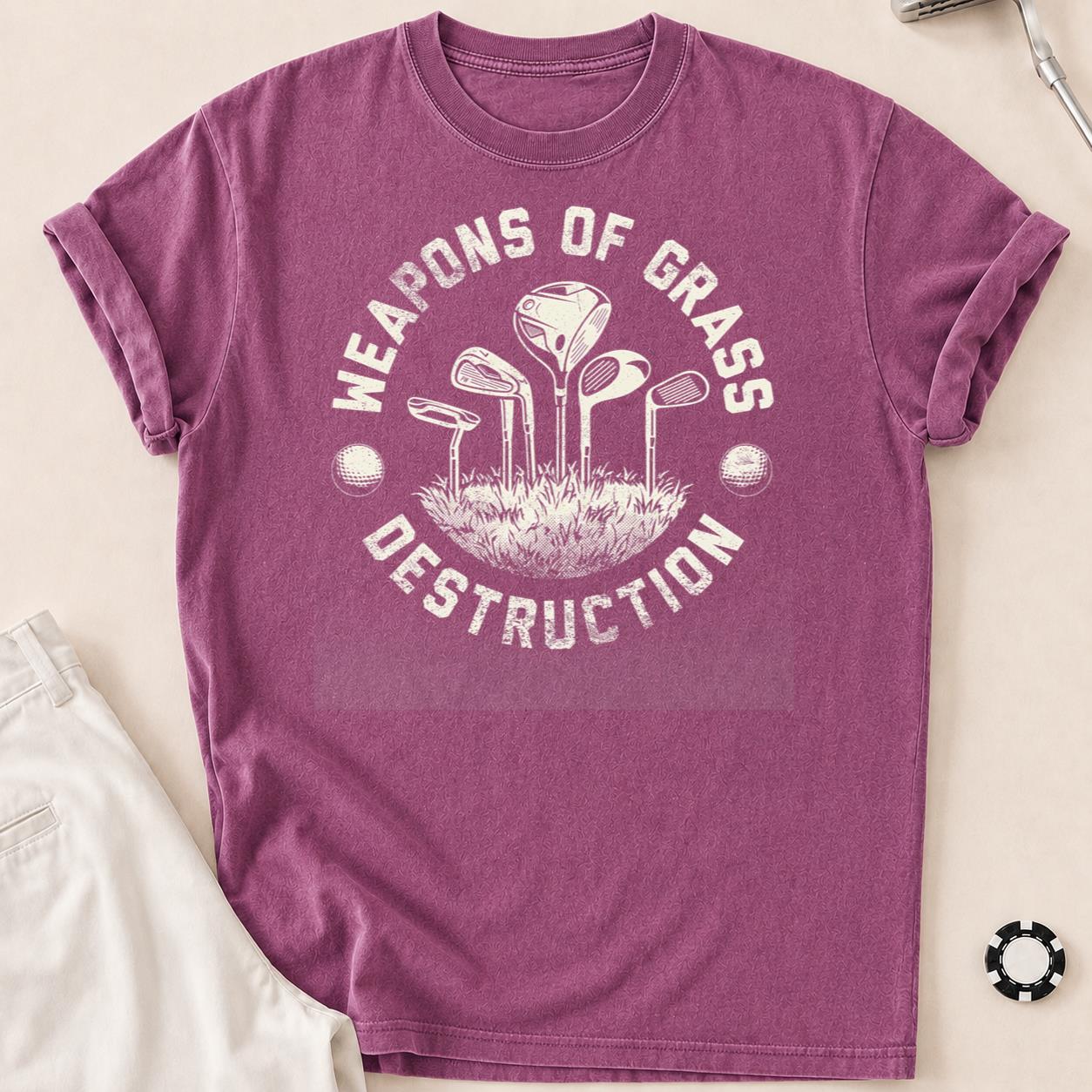 Arms Of A Gladiator Heart Of True Golf Tee