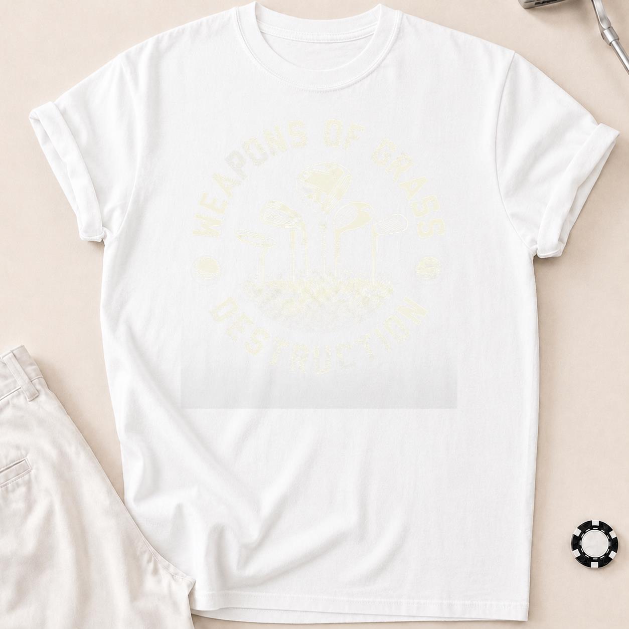 Arms Of A Gladiator Heart Of True Golf Tee