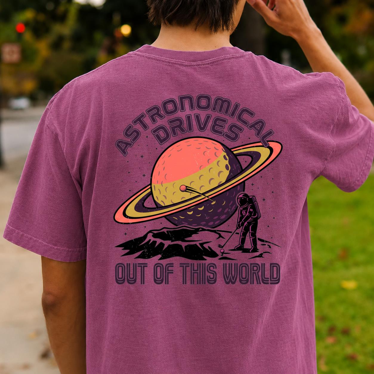 Astronomical Driver Out Of This World Golf Tee