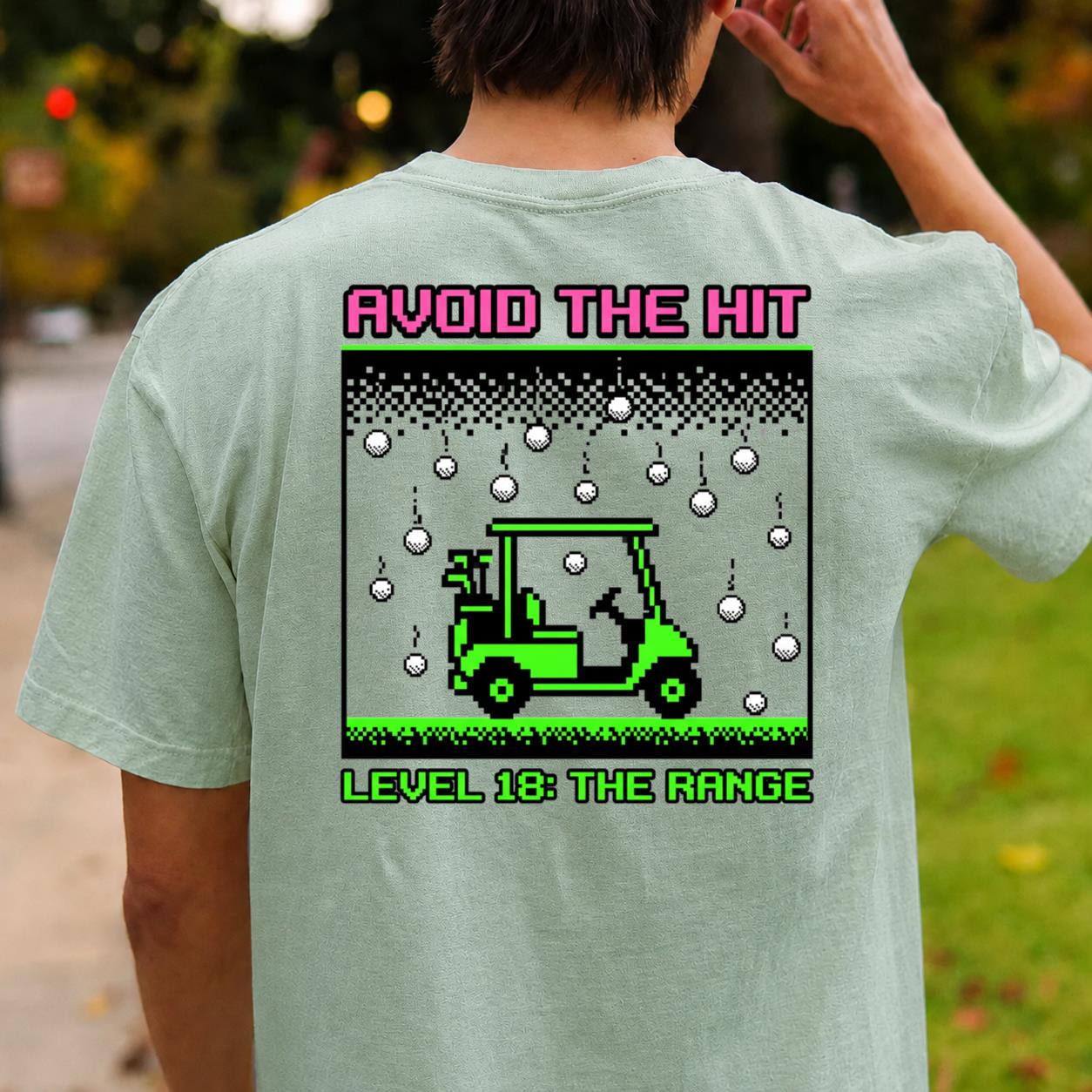 Avoid The Hit Level 18 The Range Golf Tee