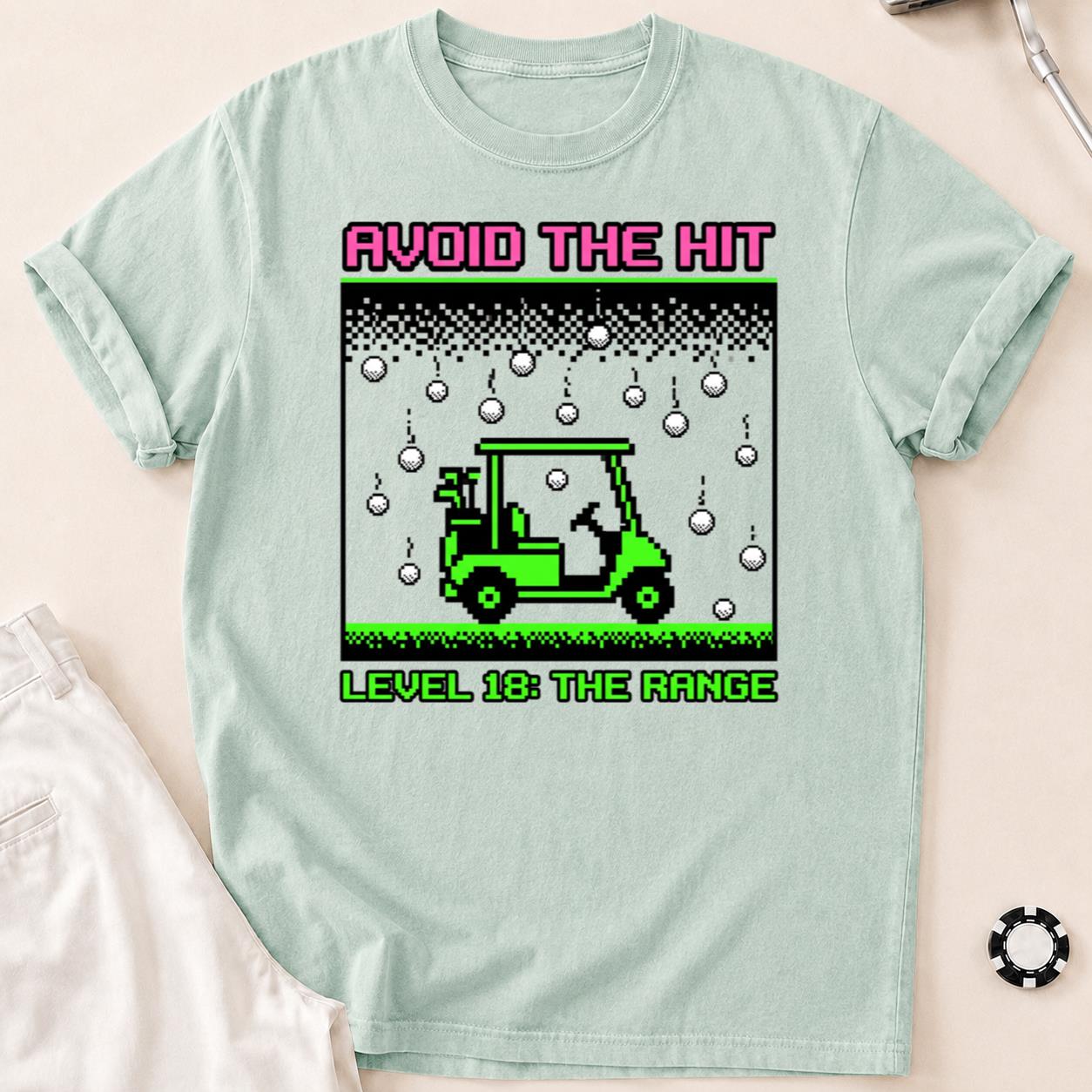 Avoid The Hit Level 18 The Range Golf Tee