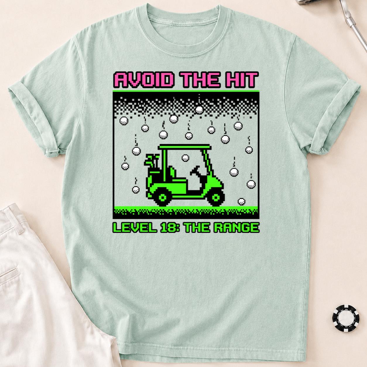 Avoid The Hit Level 18 The Range Golf Tee