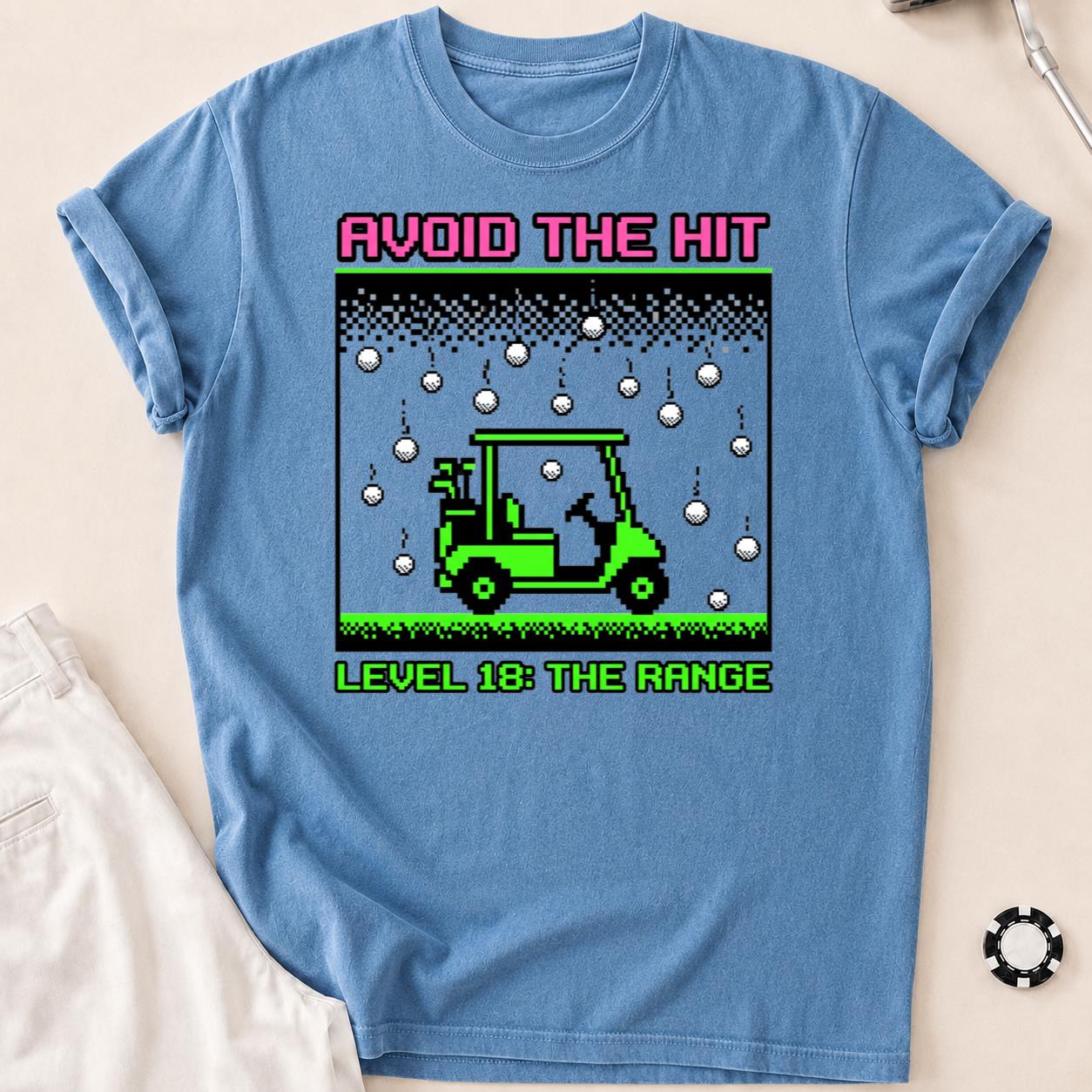 Avoid The Hit Level 18 The Range Golf Tee