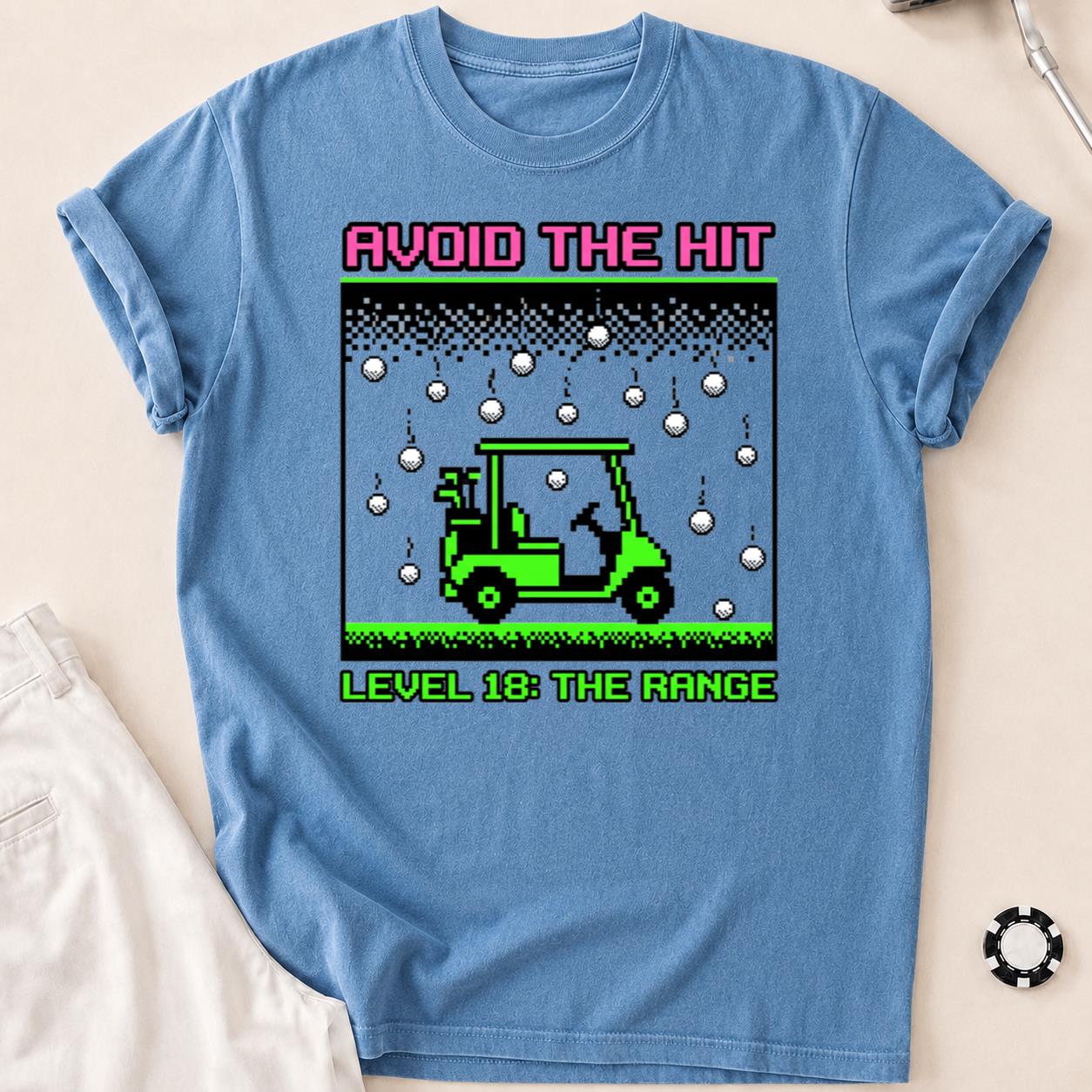 Avoid The Hit Level 18 The Range Golf Tee