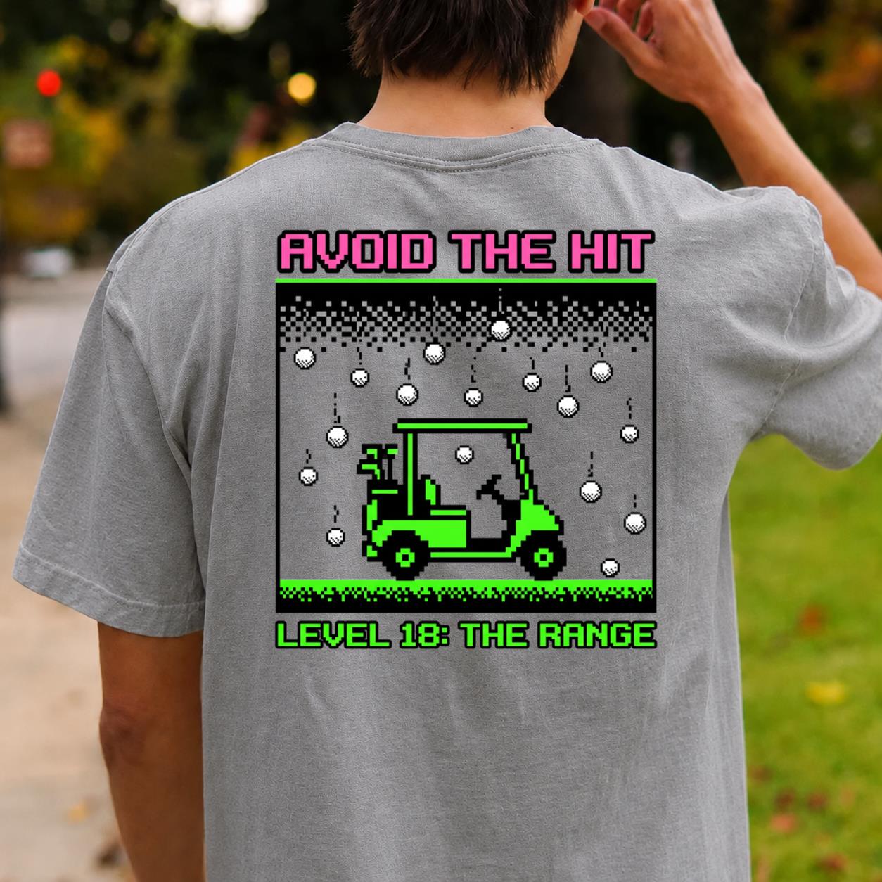 Avoid The Hit Level 18 The Range Golf Tee