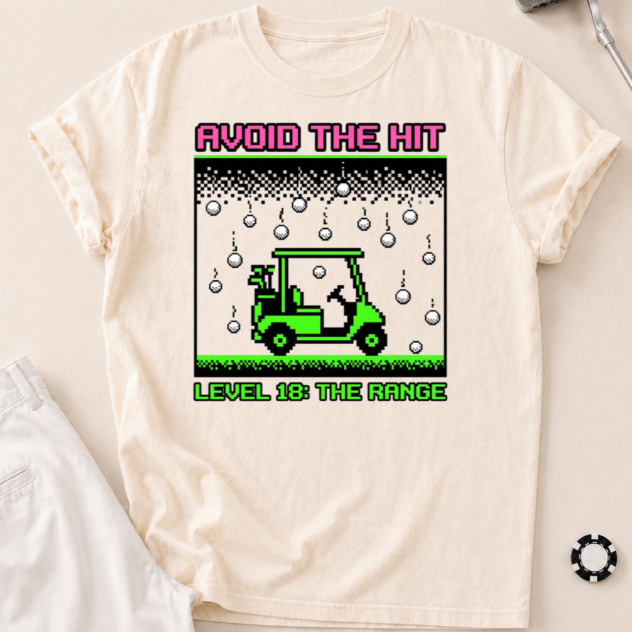 Avoid The Hit Level 18 The Range Golf Tee