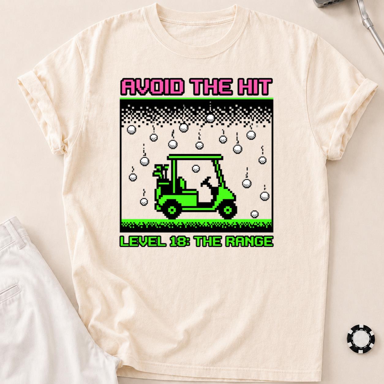 Avoid The Hit Level 18 The Range Golf Tee