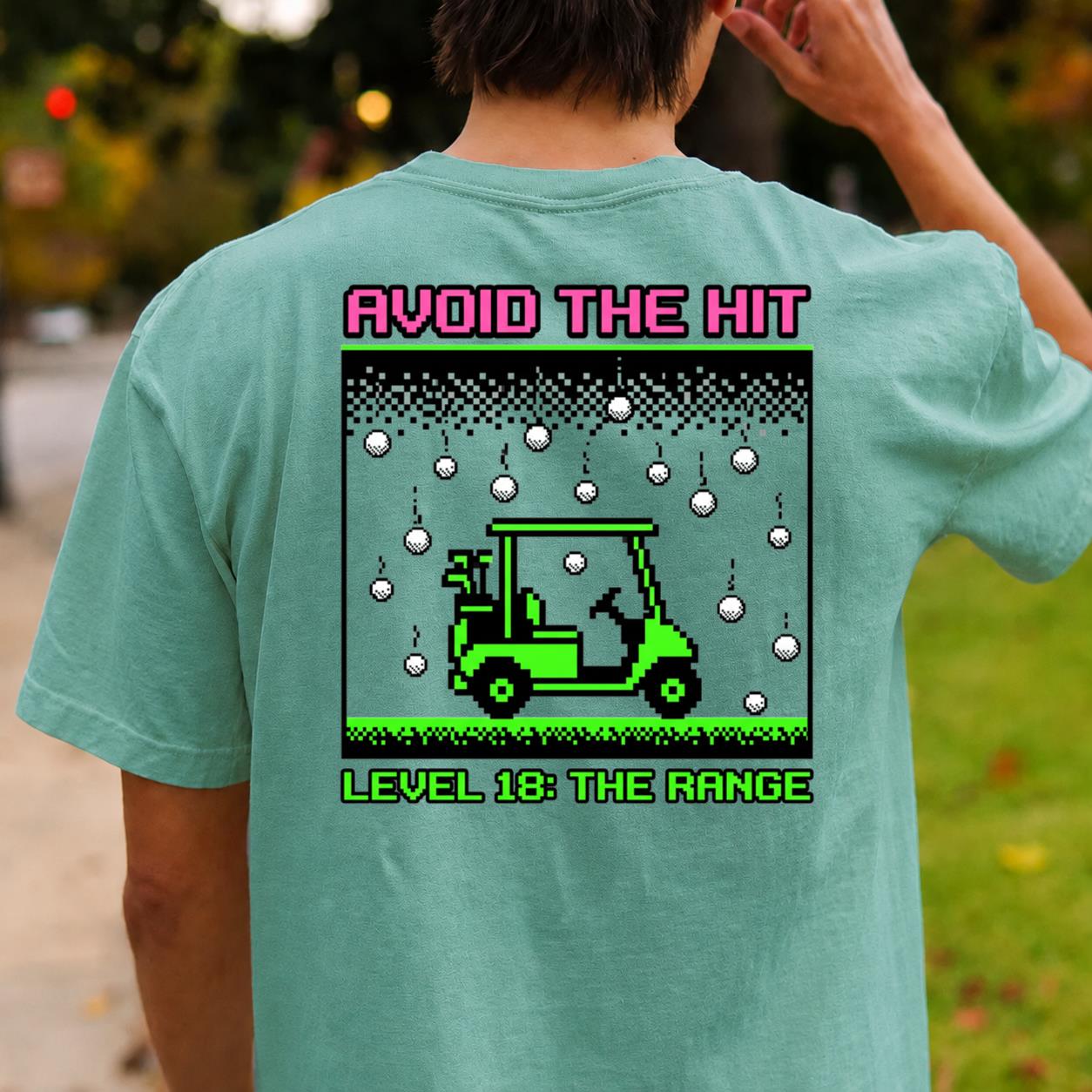 Avoid The Hit Level 18 The Range Golf Tee