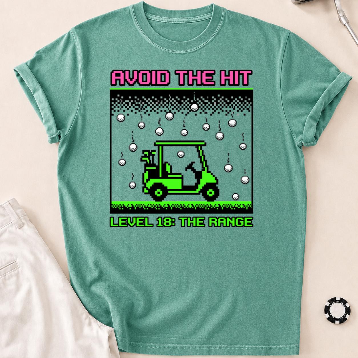 Avoid The Hit Level 18 The Range Golf Tee