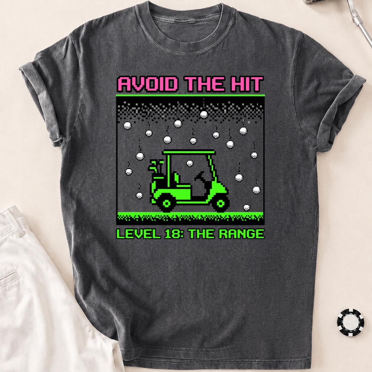 Avoid The Hit Level 18 The Range Golf Tee
