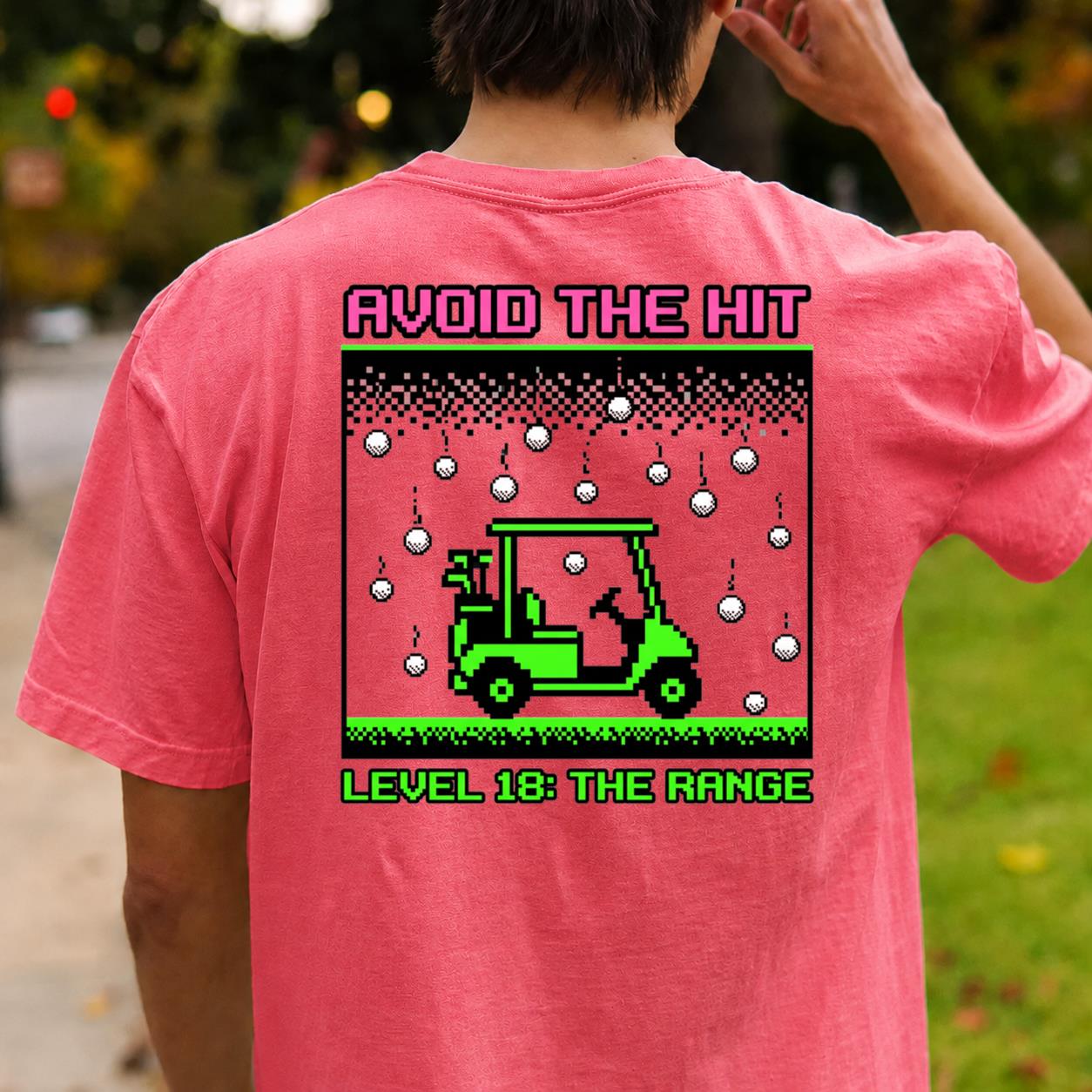 Avoid The Hit Level 18 The Range Golf Tee
