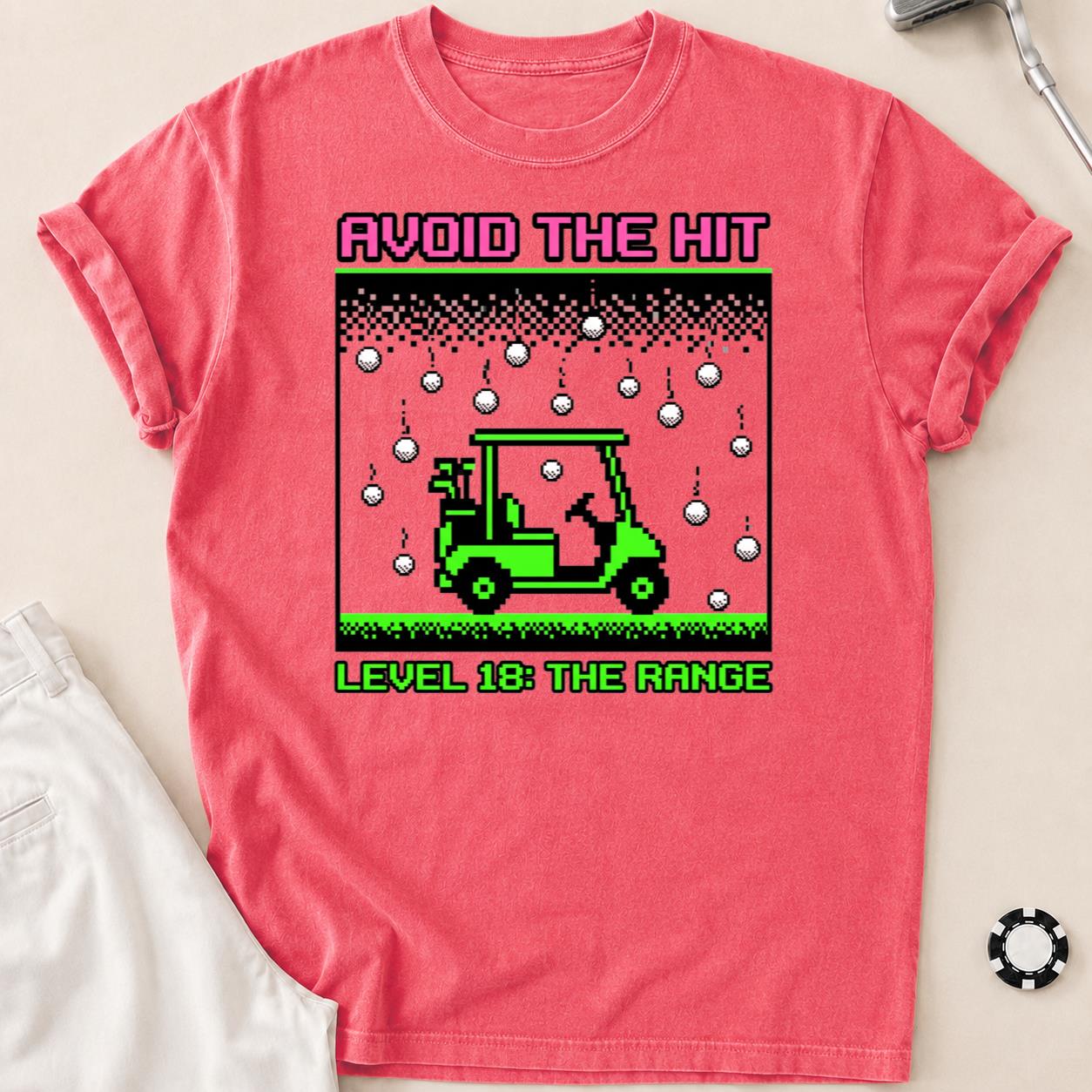 Avoid The Hit Level 18 The Range Golf Tee