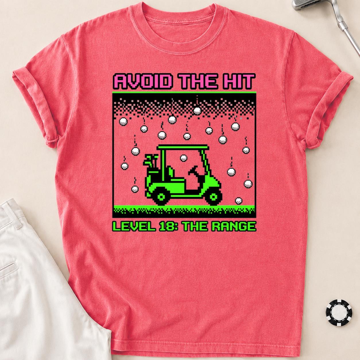 Avoid The Hit Level 18 The Range Golf Tee