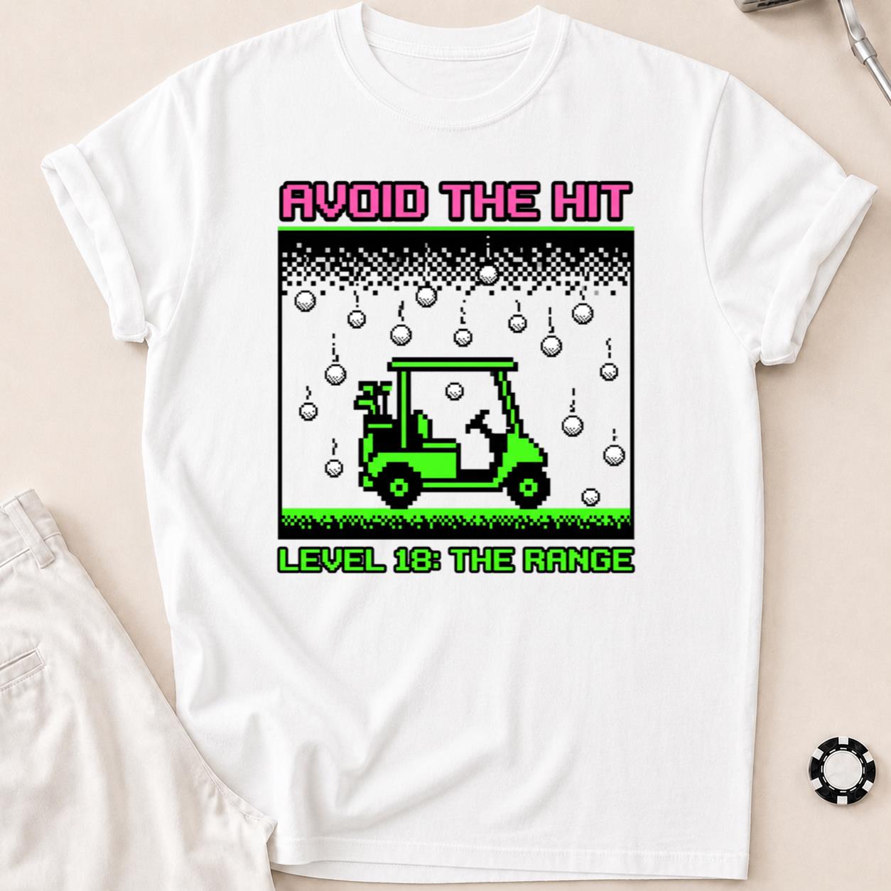 Avoid The Hit Level 18 The Range Golf Tee