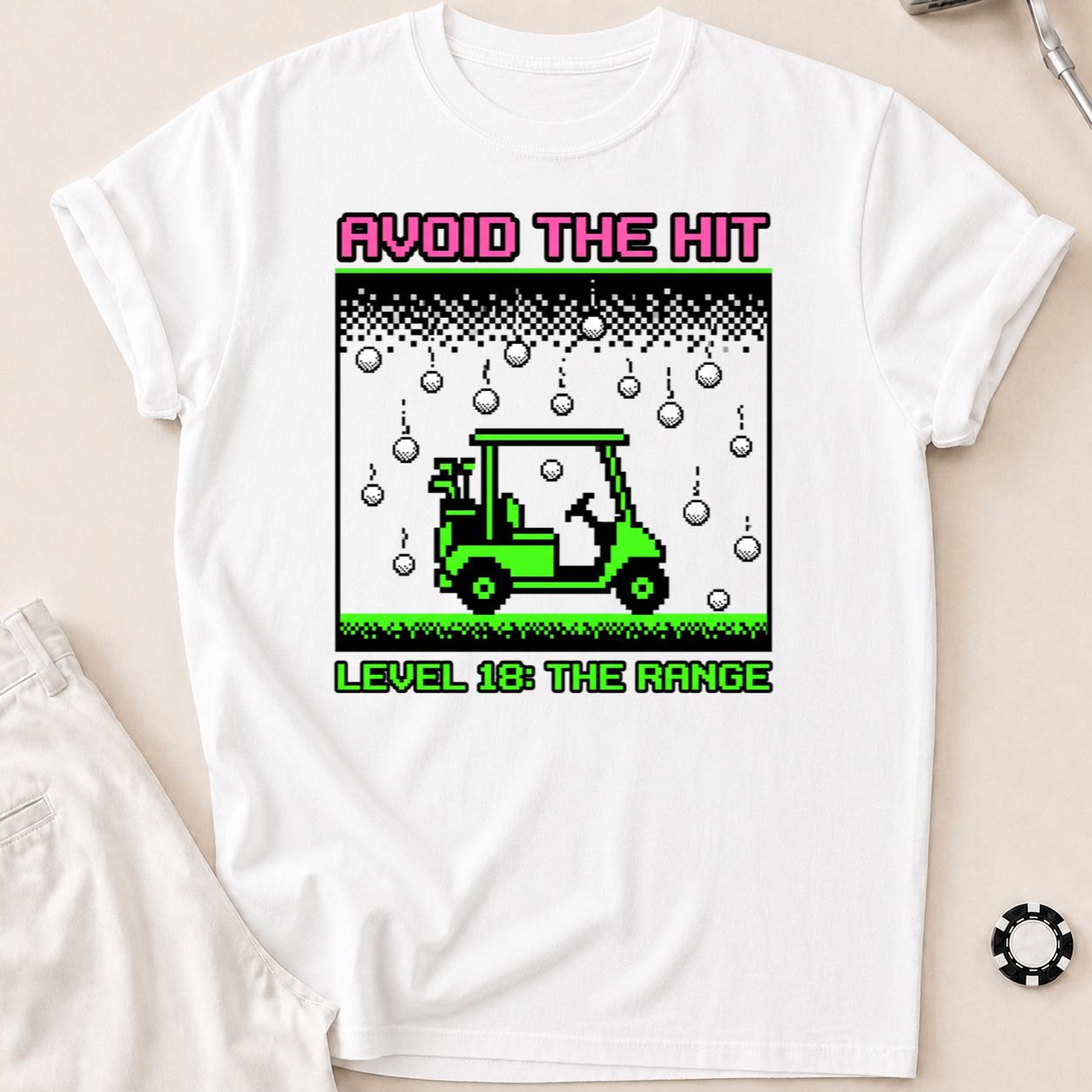 Avoid The Hit Level 18 The Range Golf Tee