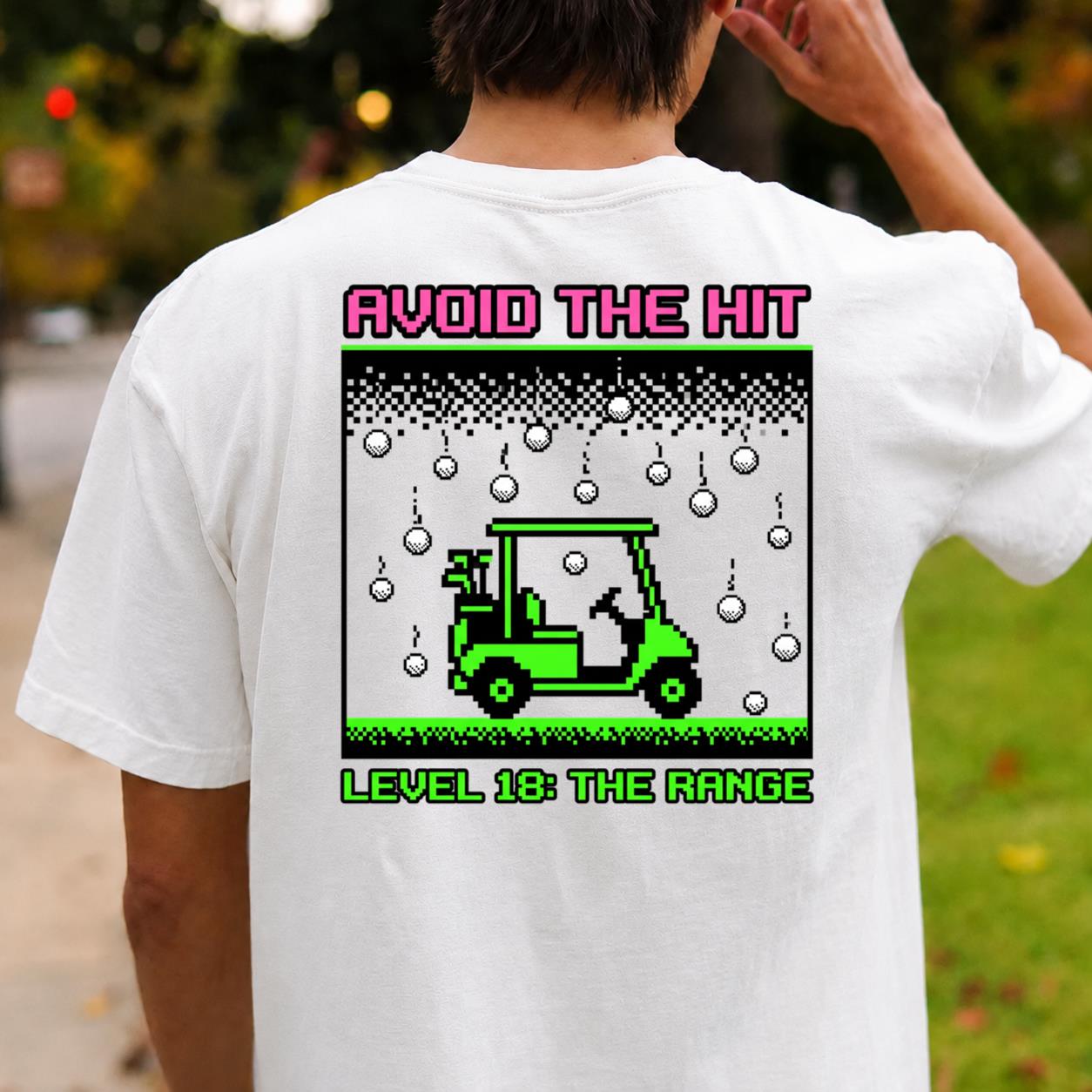Avoid The Hit Level 18 The Range Golf Tee